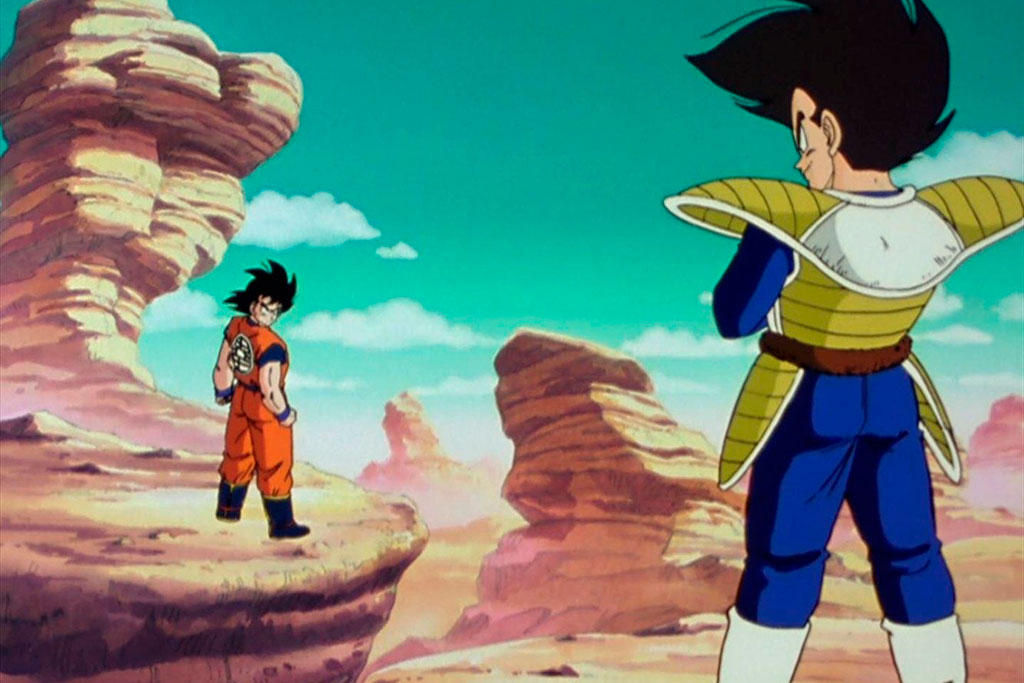 Goku vs Vegeta Dragon Ball Z