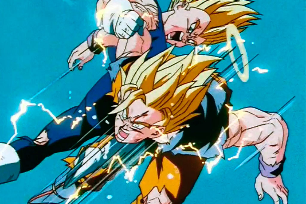 Majin Vegeta vs Goku Dragon Ball Z (1989 - 1996)