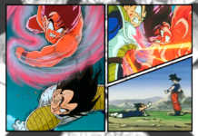 Rivalidade entre Goku e Vegeta em Dragon Ball