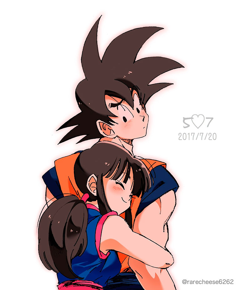 Goku e Chi-Chi