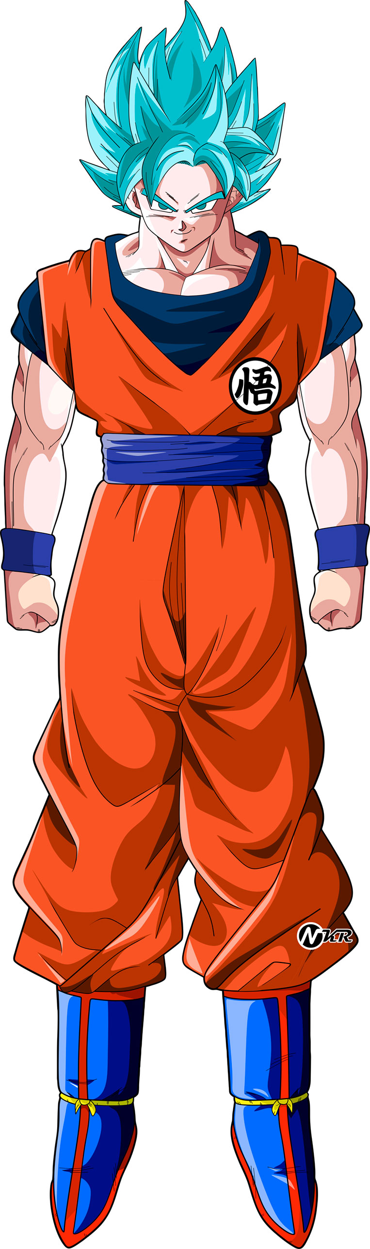Goku super saiyajin blue